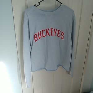 PINK Ohio State long sleeve